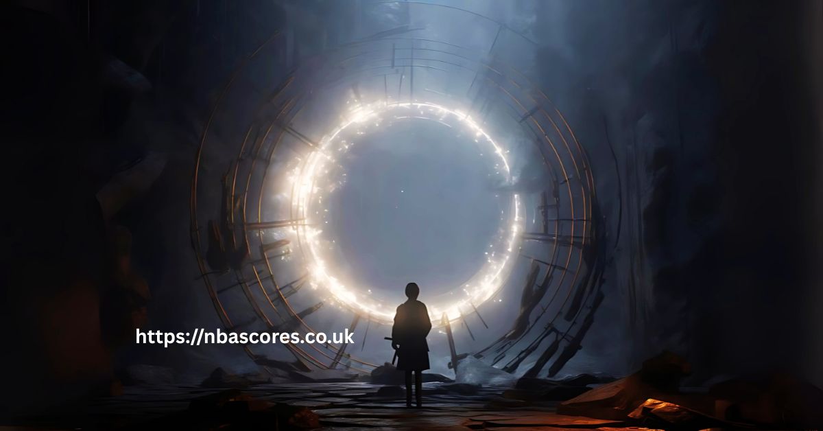 Techno Portal in Wall