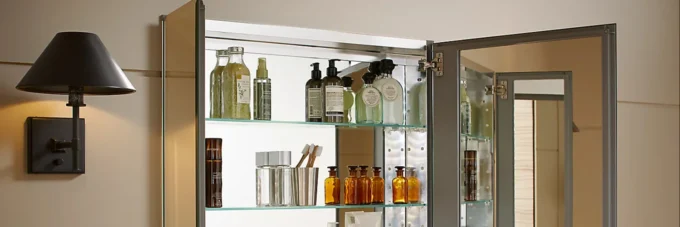 standard medicine cabinet sizes